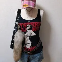 極美品✨ヒステリックグラマー タンクトップ コートニーラブ 黒 y2k 2026年最新】Hysteric Glamour レディース タンクトップの人気アイテム