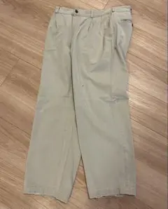 90s 〜 BOBSON ボブソン チノ ツータック 古着 W34