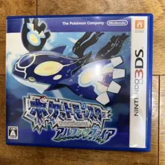 ポケットモンスター　アルファサファイア　オリジナルフィギュア付き