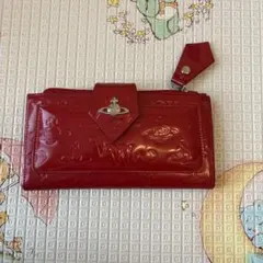 Vivienne Westwood 長財布 エナメル レッドのサムネイル