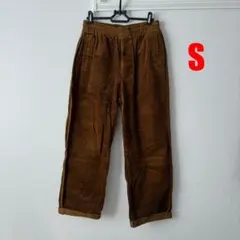 GU×UNDERCOVER ブラウン コーデュロイ パンツ Sサイズ