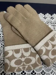 パ*リ様 coachシグネチャー　手袋