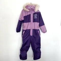 jolly jury スキーウェア 子ども用 紫とピンク130センチ