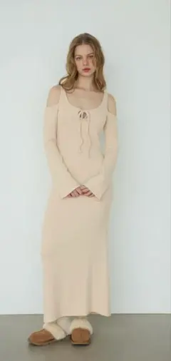 アリシアスタン ALEXIASTAM Open Back Dress Sサイズ - メルカリ