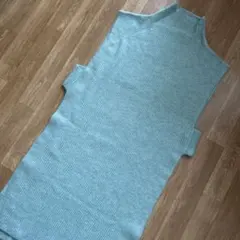 【美品】アーバンリサーチ☆ノースリーブニット☆F☆ハイネック☆セーター☆重ね着☆