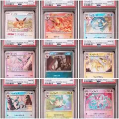 テラスタルフェスex マスターボールミラー ブイズ9連番