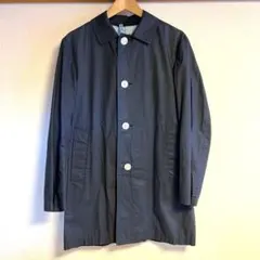 Traditional Weatherwear ステンカラーコート ネイビー