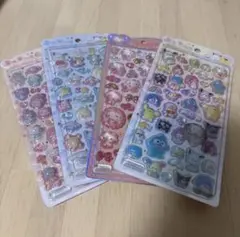 サンリオ うるちゅるポップシール 4枚セット サンリオキャラクターズ