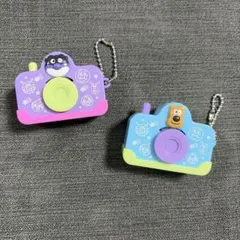 アンパンマン ガチャガチャ カメラおもちゃ チーズ＆ばいきんまん セット