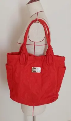 最終価格　MARC BY MARC JACOBS トートバッグ レッド系
