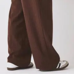 本日限定JOURNALSTANDARDヒールカット ルーズストライプスラックス