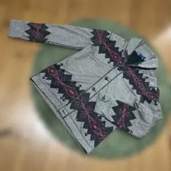 Polo by Ralph Lauren 幾何学模様カーディガン Lサイズ