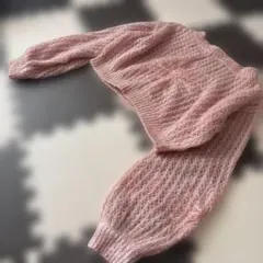 ROYAL PARTY ピンク ニットセーター フリーサイズ