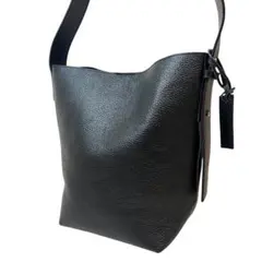 タイムセール！美品＜LA UNIQA＞レザー ショルダー トート バッグ タイムセール！美品＜LA UNIQA＞レザー ショルダー トート バッグ