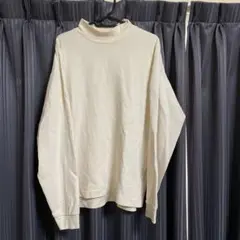 ユニクロU モックネック長袖