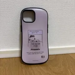 iFace Peanuts iPhone15ケース ルーシー スヌーピー