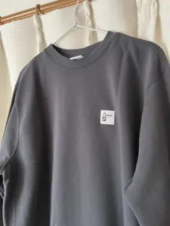 ナイキ　フレンチテリー　クルーネック　スウェット　チャコールグレー