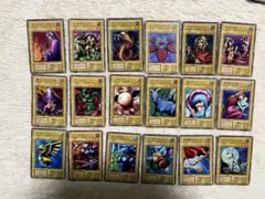遊戯王初期　まとめ18枚セット