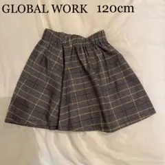 GLOBAL WORK チェックスカート 110~120cm