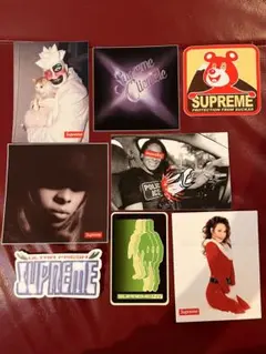美品Supreme ステッカー 8枚セット(E)