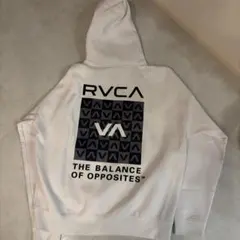 RVCA パーカー ホワイト S