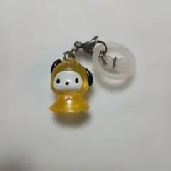 ポチャッコ めじるしアクセサリー クリアイエロー