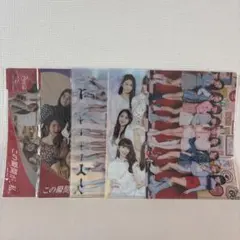 NiziU クリアファイル5枚セット