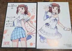 アイドルマスター　天海春香　イラストカード　4枚セット