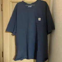 Carhartt ポケットTシャツ ネイビー 2XLのサムネイル