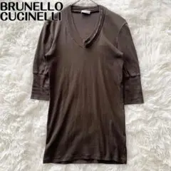 着用1回美品 S ブルネロクチネリ ワンピース リネンシルクスパンコールモニーレ 着用1回美品 S ブルネロクチネリ ワンピース リネンシルク