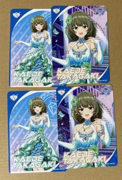 アイドルマスター　シンデレラガールズ　カードフォリオ　高垣楓　N.R