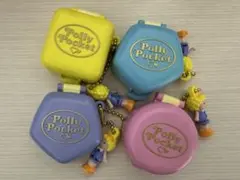 Polly Pocket ミニチュア　ガチャ　コンプリート　ポーリーポケット 楽天市場】Polly Pocket ミニチュアチャーム 全4種 セット