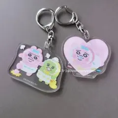 新商品 おぱんちゅうさぎ トレーディングアクリルキーホルダー 2種セット