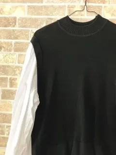 MICA&DEAL ベストドッキングシャツ ニットシャツ 未使用品　タグ付き