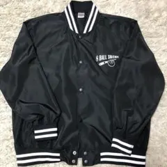 8 BALL TAVERN ブラックナイロンジャケット　Lサイズ