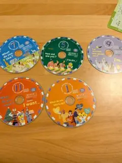 칠드런스 챌린지 잉글리쉬 DVD 5장 세트