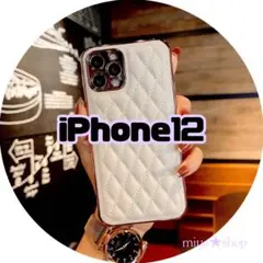 キルティング iPhone ケース カバー スマホケース 韓国 可愛い 12