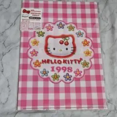 2009年製☆35周年記念 ハローキティ クリアファイル さくらんぼ