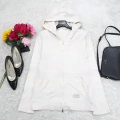 G6813*ジェラートピケ☆モコモコ☆ルームウェア☆パーカー☆フーディー☆F