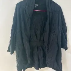 ana ［L］黒 カーディガン ブラック　夜職羽織に最適！