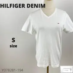 訳あり HILFIGER DENIM ヒルフィガーデニム Tシャツ トップス S