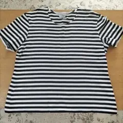 【お値下げしました】marimekko ストライプ 半袖Tシャツ