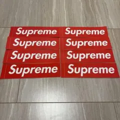 【難あり】Supreme ボックスロゴ　ステッカー8枚