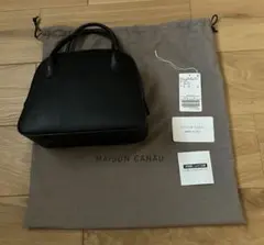 MAISON CANAU メゾン カナウ ROUND BOSTON S ブラックのサムネイル