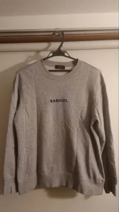 KANGOL グレー クルーネック スウェット