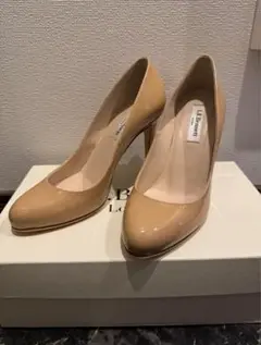 【英国キャサリン妃愛用】L.K. Bennett ベージュ パンプス 35
