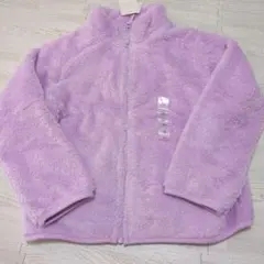 UNIQLO Kids フリースジャケット 120 パープル
