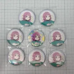 天王寺璃奈 丸缶バッジ8点セット(レア1,ノーマル7) ニジガク校外学習