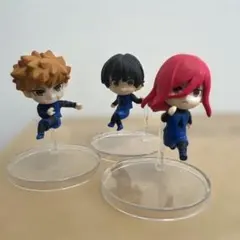 ブルーロック　カプセルトイフィギュア　3個セット