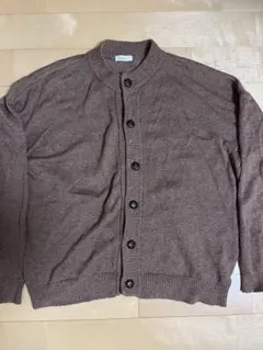 epnok ボタン付きカーディガン ブラウン